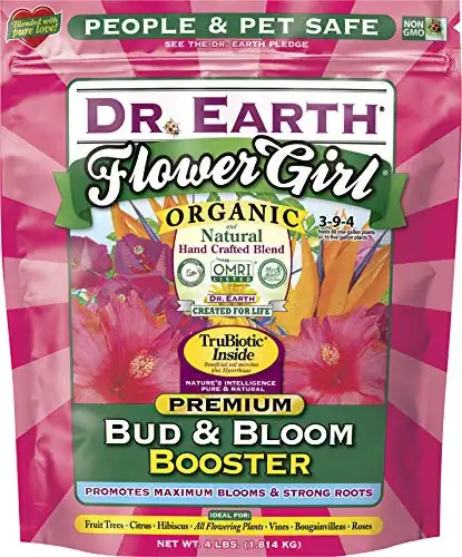 Dr. Earth Organic Bud & Bloom Fertilizer, 4 lbs